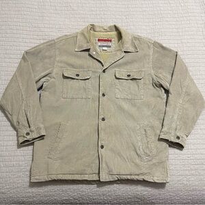 VTG Y2K Old Navy Painters Jacket Cotton Corduroy Sherpa
Men's Size Medium